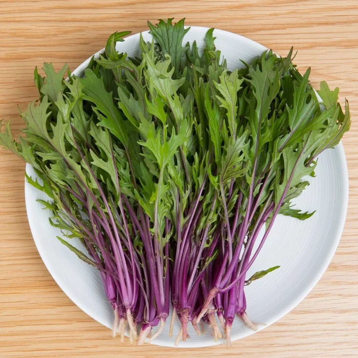 Cải mizuna tím 500g