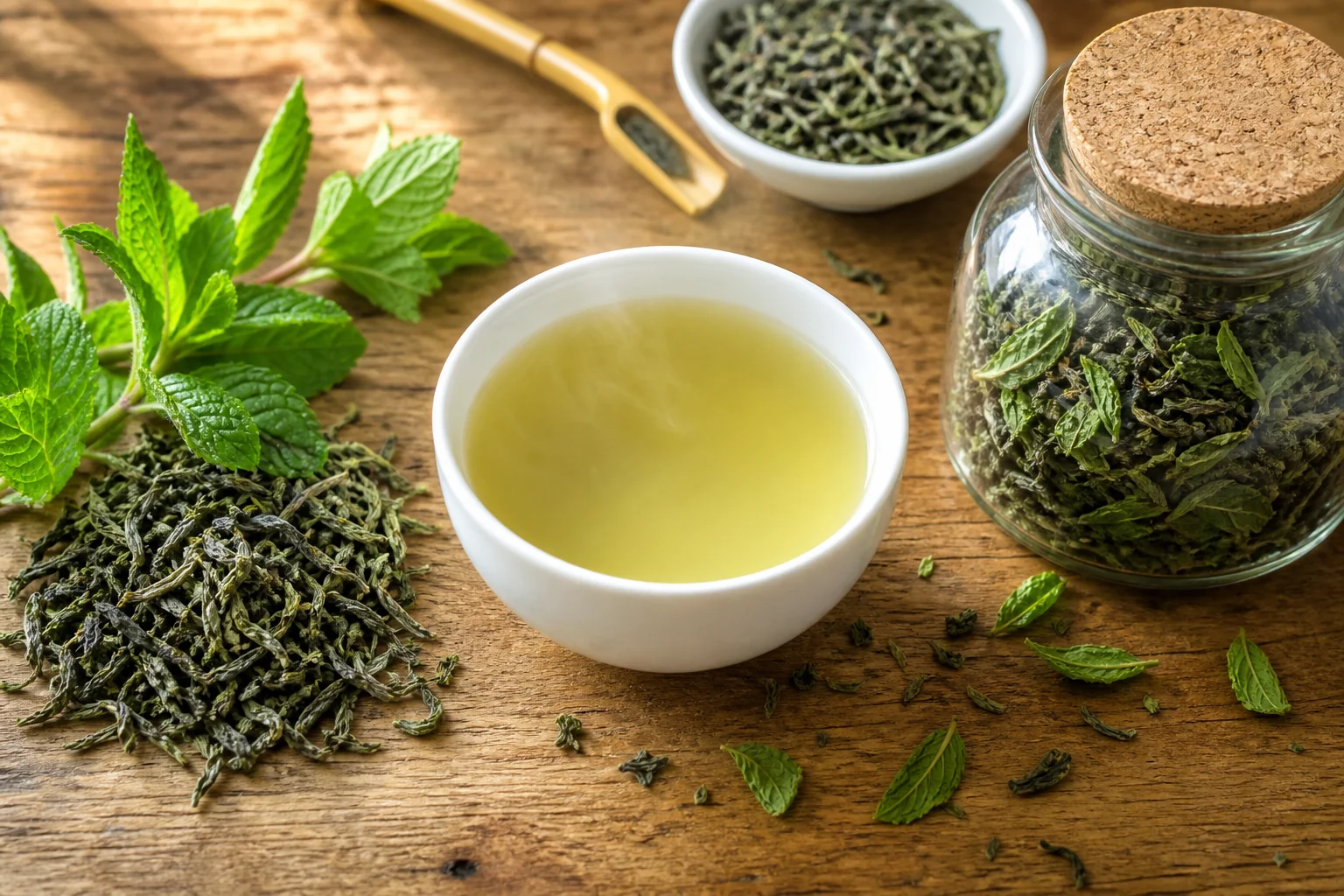 Trà Xanh Thái Nguyên Ngon: Bí Quyết Chọn & Thưởng Thức Trà Tân Cương Đúng Vị