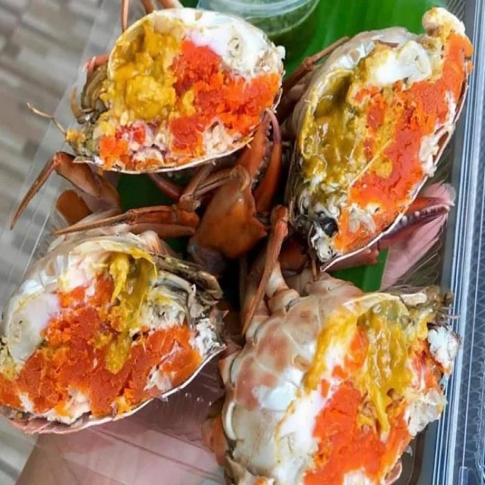 Salad Cua Gạch Rau Rocket & Lá Húng Lủi Sốt Lựu Huyết Hồng – Món Ngon Đẳng Cấp Nhà Hàng