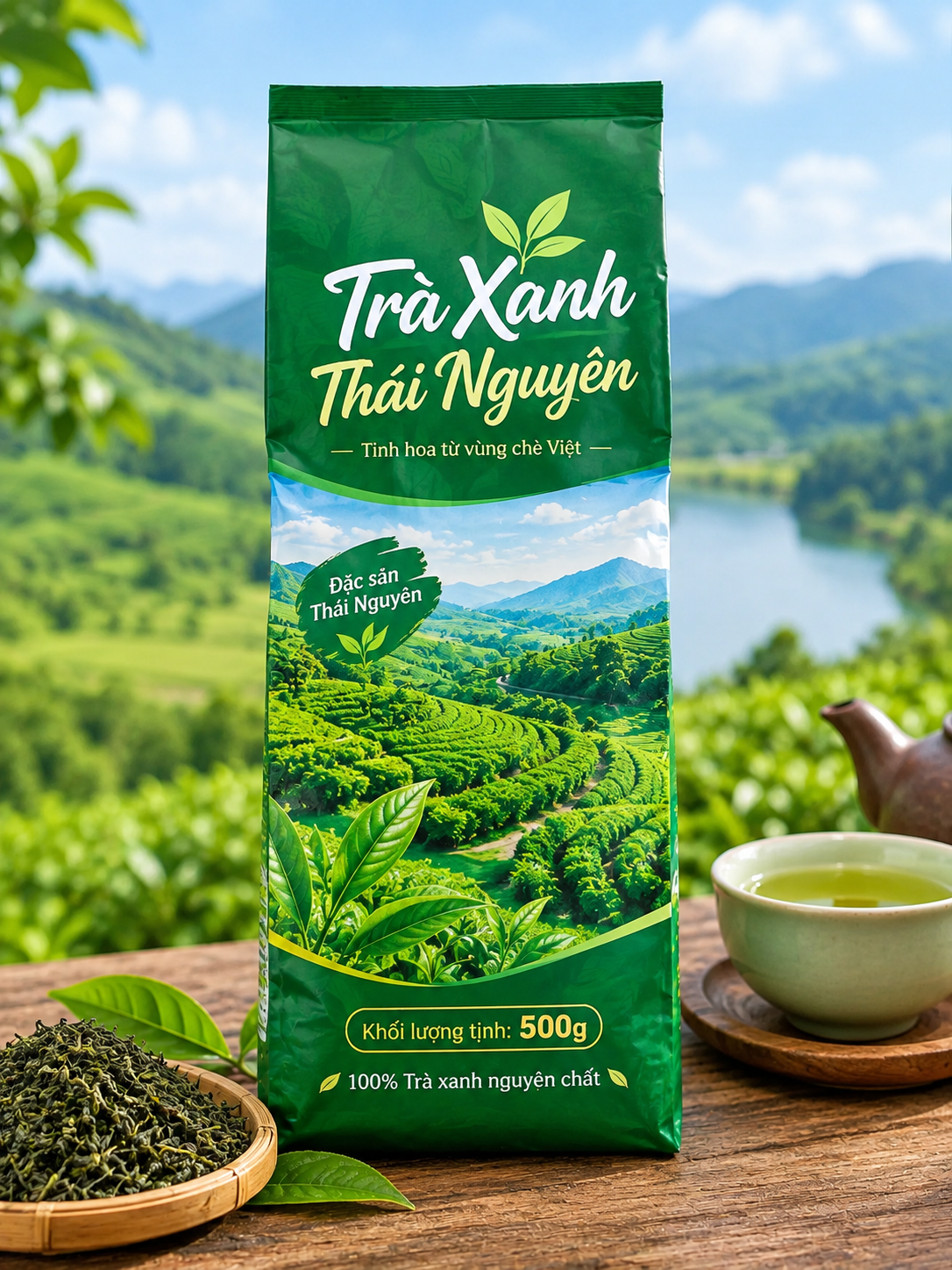 trà xanh thái nguyên
